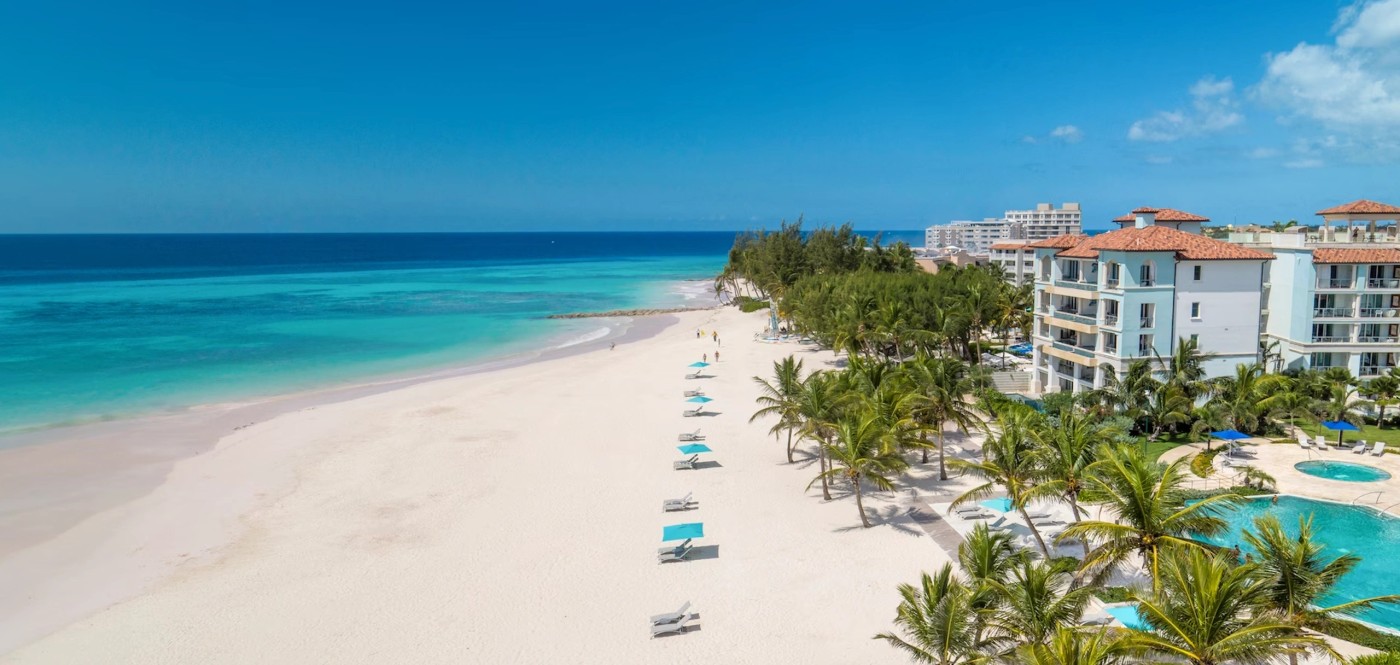 Sandals Royal Barbados beside the island’s vivid blue sea